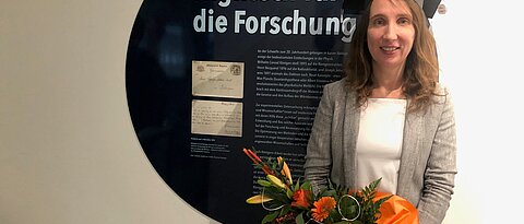 Josephine Nauschütz nach ihrer Verteidigung am 19.12.2024.